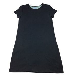 Horny Toad Black T-Shirt Slip On  Dress Short Sleeve Women S Stretch Comfort